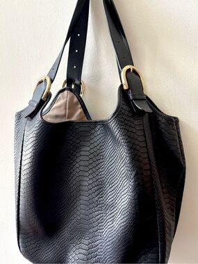 Gigi New York Oversized Leather Tote